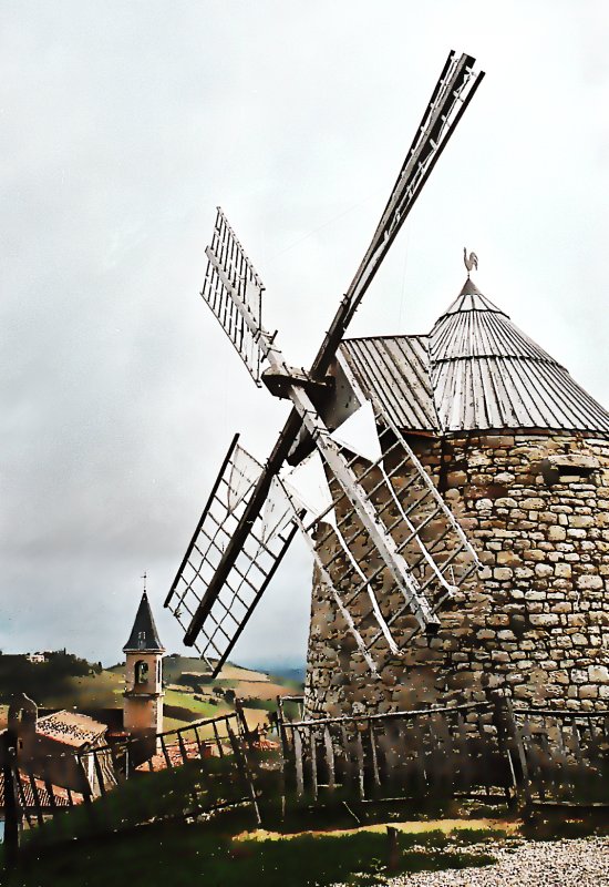 Le moulin de Lautrec - by Tony Karp