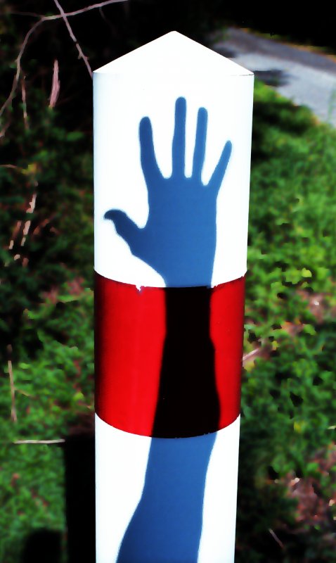 Roadside shadow - by Tony Karp
